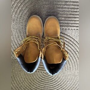 Timberland Waterproof 6" Boots Sz 7 Boys' Grade School 90 Streetwear Hike Work